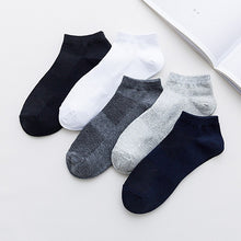 Load image into Gallery viewer, Summer Breathable Sports Socks Solid Socks 5Pairs