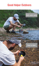 Load image into Gallery viewer, Naturehike Camping Ultralight Backpacking Aluminum Cookware Tableware Portable Kitchen Utensils Cooking Utensils Pot Pan Set