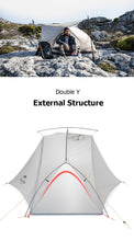 Load image into Gallery viewer, Naturehike 2019 New Arrive Vik Series Ultralight Waterproof White Outdoor Camping Tent For 1 Person Tent