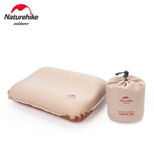 Load image into Gallery viewer, Naturehike Sponge Air Pillow 3D Ultralight Hiking Travel Pillow Portable Pillow Outdoor Inflatable Pillow Elastic Camping Pillow