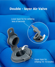 Load image into Gallery viewer, Naturehike Inflatable Mattress Ultralight Waterproof Compact Air Mat Single Sleeping Pad Travel Folding Bed Portable Camping Mat