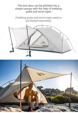 Load image into Gallery viewer, Naturehike Tent VIK Ultralight Single Tent Waterproof Camping Tent Outdoor Hiking Tent 1 People 2 People Travel Cycling Tent