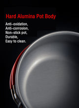 Load image into Gallery viewer, Naturehike Camping Ultralight Backpacking Aluminum Cookware Tableware Portable Kitchen Utensils Cooking Utensils Pot Pan Set