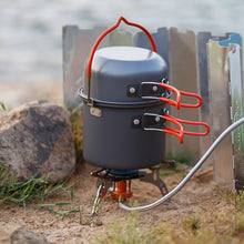 Load image into Gallery viewer, Naturehike Camping Ultralight Backpacking Aluminum Cookware Tableware Portable Kitchen Utensils Cooking Utensils Pot Pan Set