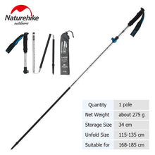 Load image into Gallery viewer, Naturehike Trekking Poles Nordic Aluminum Alloy Ultralight Collapsible