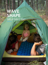 Load image into Gallery viewer, Naturehike Inflatable Mattress Ultralight Waterproof Compact Air Mat Single Sleeping Pad Travel Folding Bed Portable Camping Mat