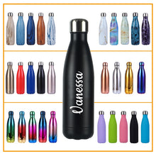 Load image into Gallery viewer, LOGO Custom Thermos Bottle Vacuum Flasks Stainless Steel Water Bottle Portable Sports Gift Cups