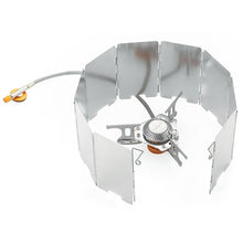 Load image into Gallery viewer, Camping 308 Pot Gas Stove Camping Cookware Outdoor Tableware Picnic Set Piezo Lighter Stove Travel 9 Windshields Windproof