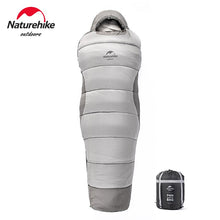 Load image into Gallery viewer, Naturehike Penguin Sleeping Bag Backpacking Cotton Sleeping Bag Warm Winter Sleeping Bag Outdoor Travel Camping Sleeping Bag
