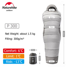 Load image into Gallery viewer, Naturehike Penguin Sleeping Bag Backpacking Cotton Sleeping Bag Warm Winter Sleeping Bag Outdoor Travel Camping Sleeping Bag