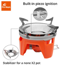 Load image into Gallery viewer, Fire Maple X2 Outdoor Gas Stove Burner Tourist Portable Cooking System With Heat Exchanger Pot FMS-X2 Camping Hiking Gas Cooker
