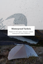 Load image into Gallery viewer, Naturehike Tent VIK Ultralight Single Tent Waterproof Camping Tent Outdoor Hiking Tent 1 People 2 People Travel Cycling Tent
