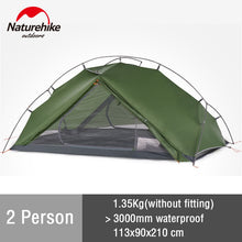 Load image into Gallery viewer, Naturehike 2019 New Arrive Vik Series Ultralight Waterproof White Outdoor Camping Tent For 1 Person Tent
