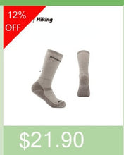 Load image into Gallery viewer, Naturehike 2022 New Outdoor Camping Shock-absorbing Merino Wool Right Angle Socks Travel And Climbing Thickened Thermal Socks
