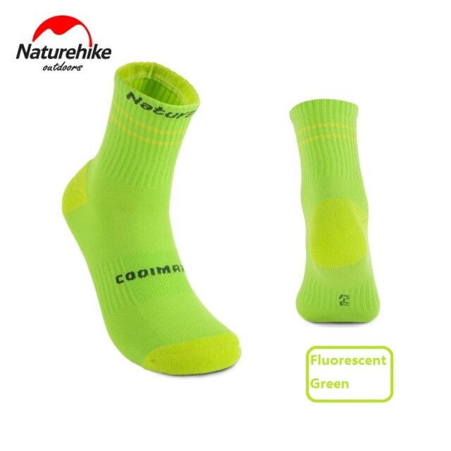 Naturehike Outdoor socks Men women trekking basketball hiking sock Coolmax Sweat-absorbent sports Running Socks