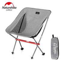 Load image into Gallery viewer, Naturehike Folding Portable Beach Chair Foldable Lighweight Camping Chair Outdoor Backpack Fishing Chair Picnic Chair Seat YL05
